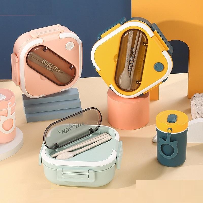 Product Introduction of Hộp cơm bento tặng kèm đũa thìa cao cấp CICI HCHEALTHY899 11