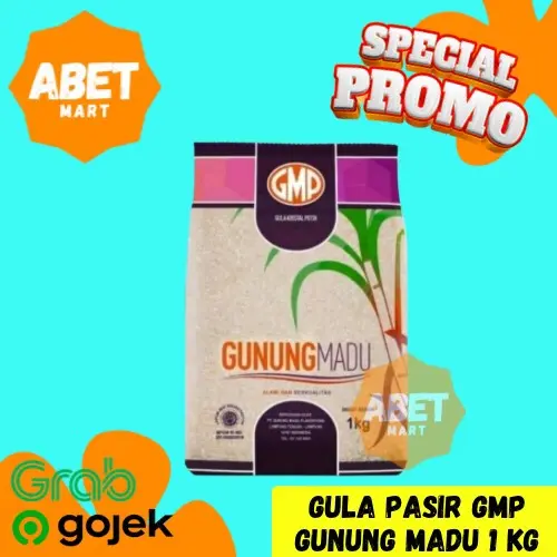 Gula Pasir GMP GunungMadu Kemasan 1 Kg - 1Kg Manis Gunung Madu Gulaku 0