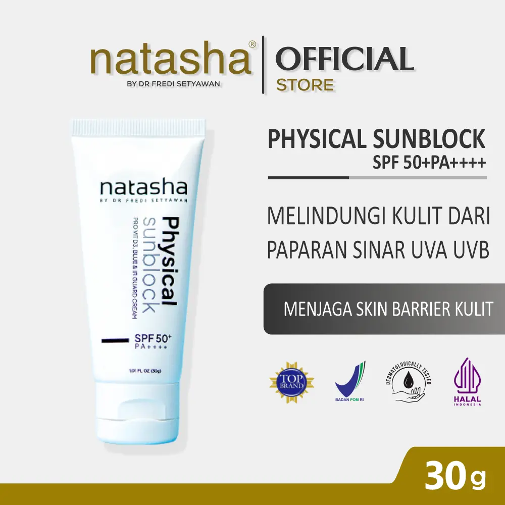 Physical Sunblock SPF50 - Natasha