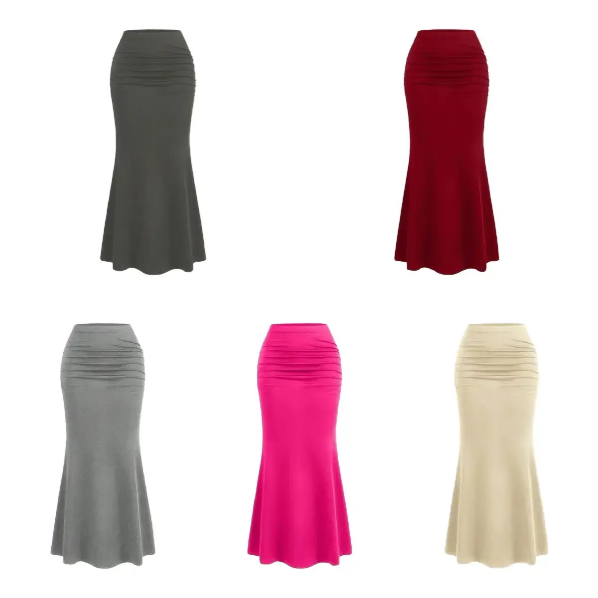 BIGSIZE Đến 70,73,75kg &Chân Váy body Nhúng phần eo mông, đuôi cá tôn dáng nhiều màu) Chất thun bozip dày dặn ko phải thun tăm mỏng đâu ạ.