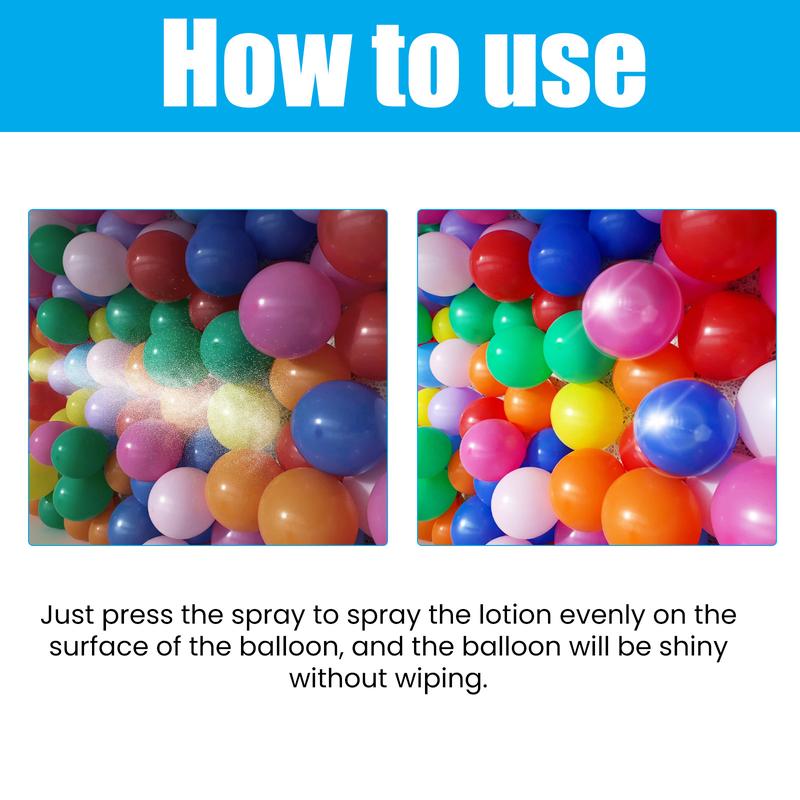 Product Introduction of Aerosol Balloon Spray Balloon Surface Texture Shine Long Lasting Non-Oxidizing Color Fading Spray 2