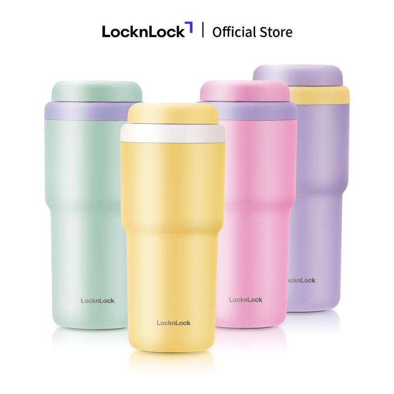 Bình giữ nhiệt Lock&Lock Daily Macaron LHC3292 - 480ml - Thép không gỉ