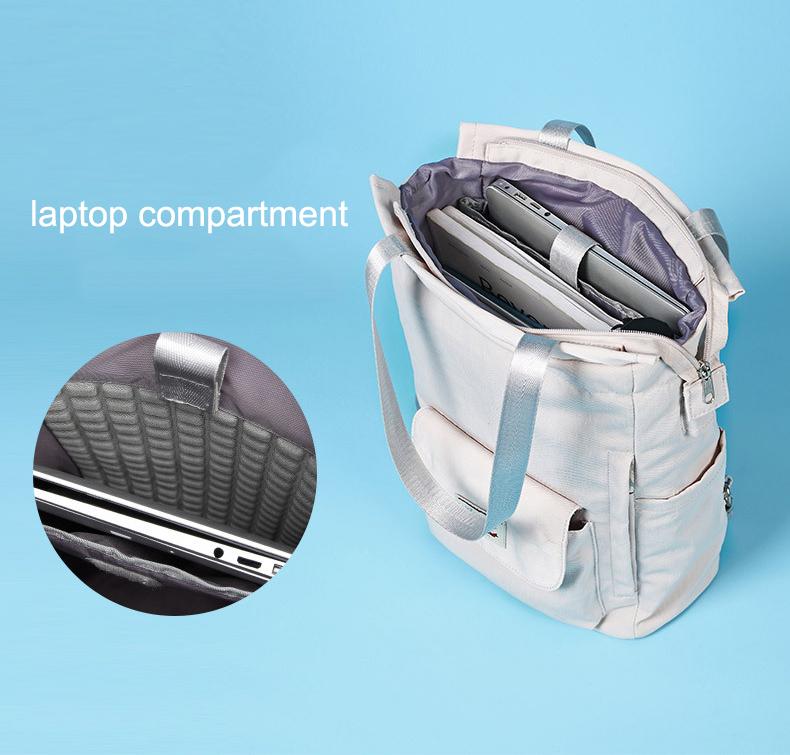 Product Introduction of College Bag Shockproof Laptop Backpack Waterproof  Bag Pack for Student, Tote Bag for Laptop 15.6 inch for Women (M size accommodate to 14 inches laptop) 17