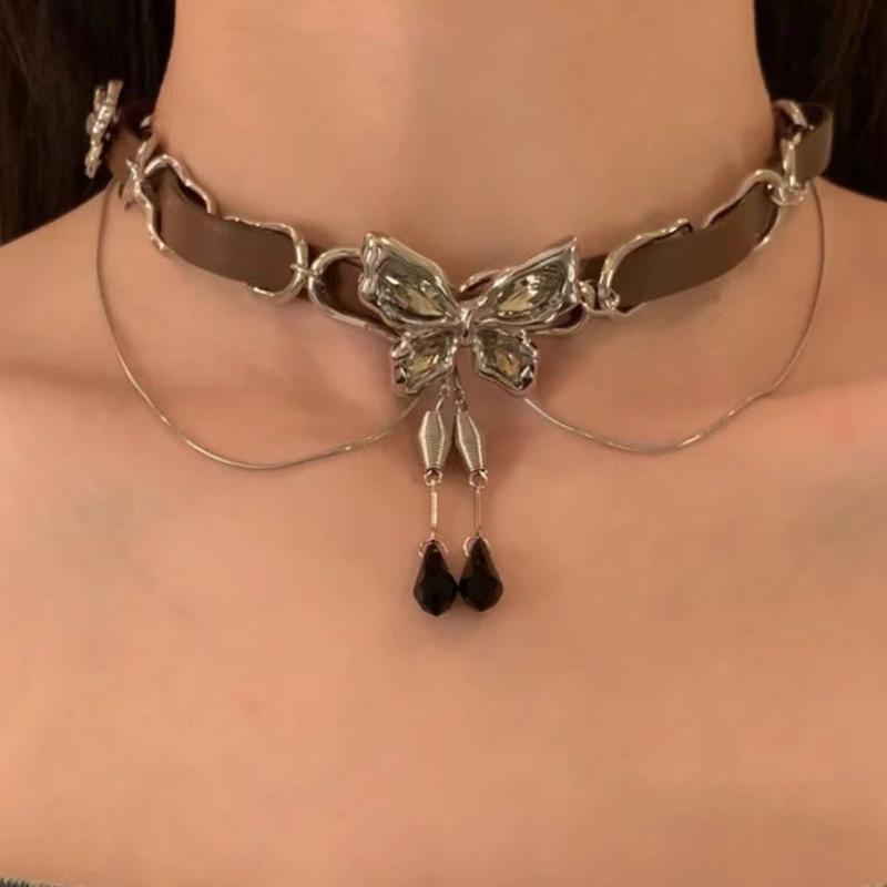 Product Introduction of Vòng Cổ Choker, Phong Cách Đường Phố Punk, Dành Cho Nam Giới, Dây Chuyền Xương Đòn Cao Cấp, Đồ Trang Trí Y2g Văn Hóa Phụ, Ngọt Ngào Và Ngầu, Cổ Áo Hoa Jewelry trang  sức  titan  cao  cấp  hàng  hiệu 14