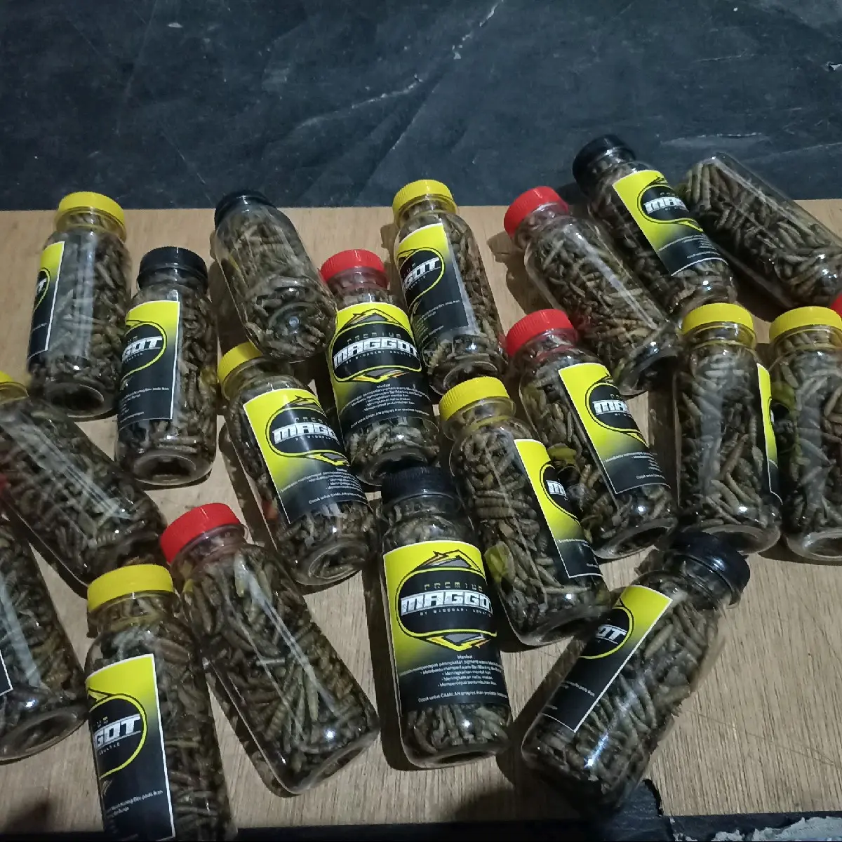 PAKAN IKAN MAGGOT KERING
