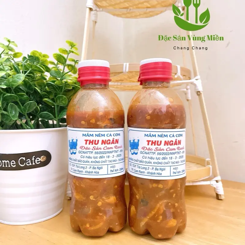 Mắm cá cơm thu ngân Mắm cá cơm nguyên con thơm ngon đặc sản Nha Trang| Gia vị sẵn