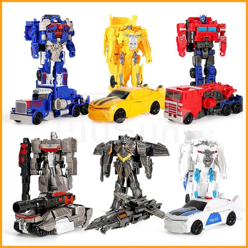 Xe robot biến hình đồ chơi mô hình rô bốt ô tô cho bé trai người máy giá rẻ MySun Toy