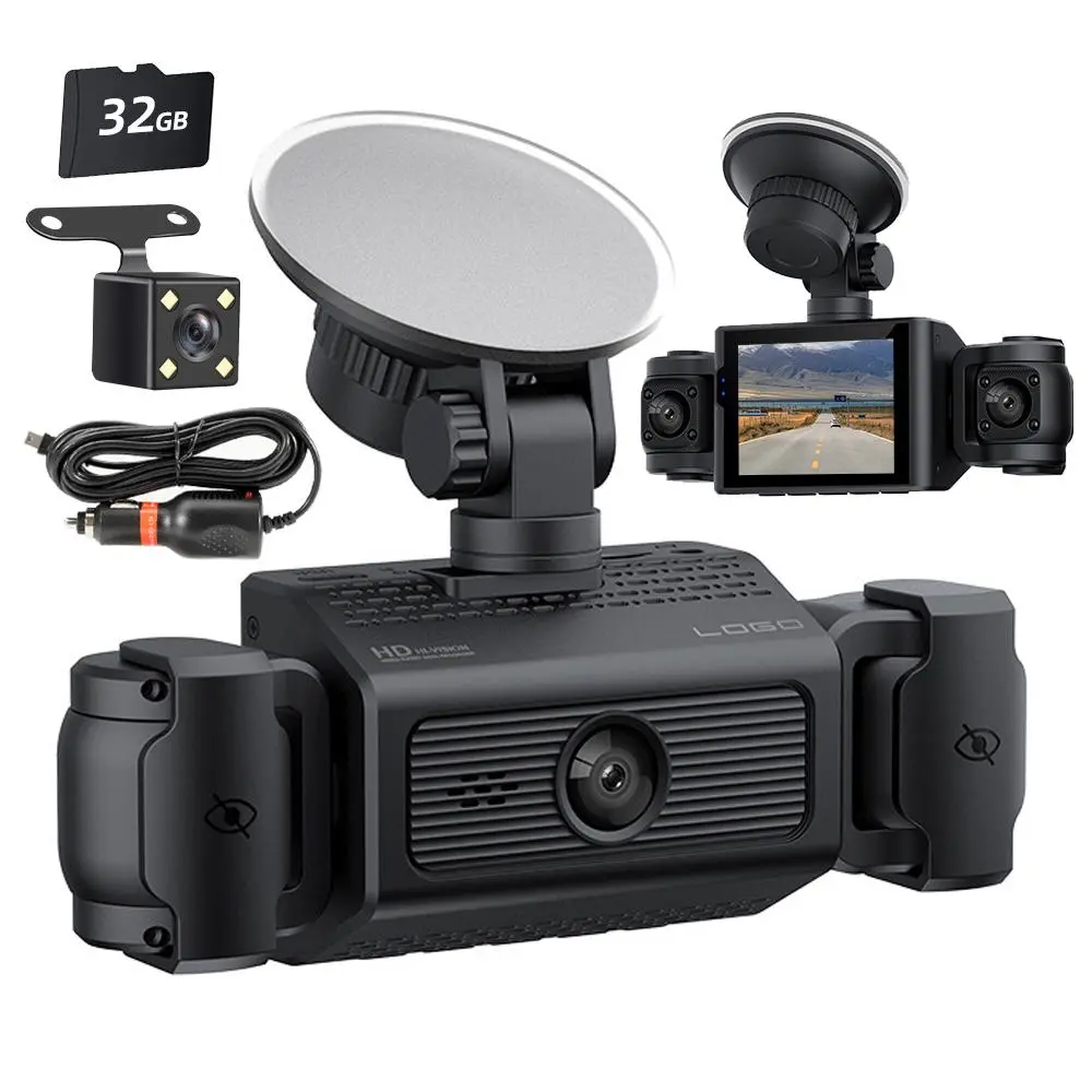 Car DVR Camera, Car Parking Monitoring HD Night-Vision Car DVR Camera, Car Video Surveillance with 32GB SD Card, Car Electronics, Dashcam, Automotive