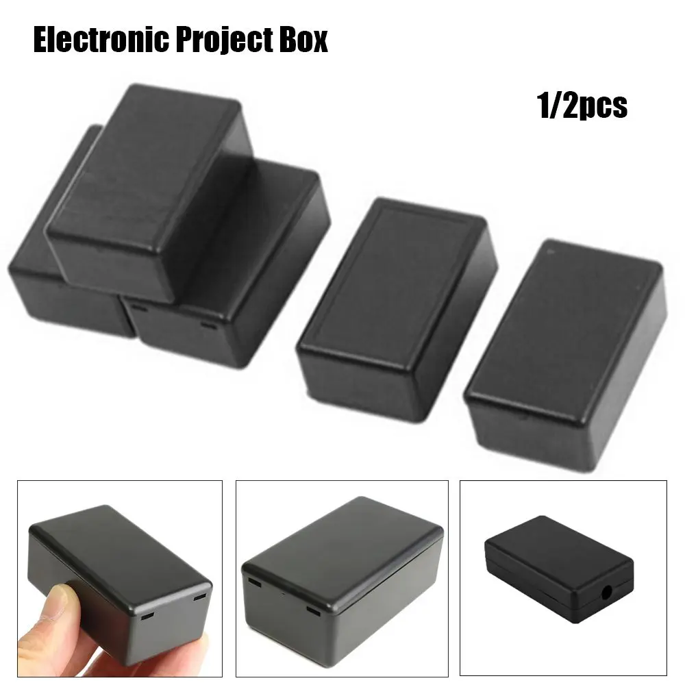 1/2pcs 5 sizes High Quality DIY Electronic Project Box Enclosure Boxes Instrument Case Waterproof Cover Project