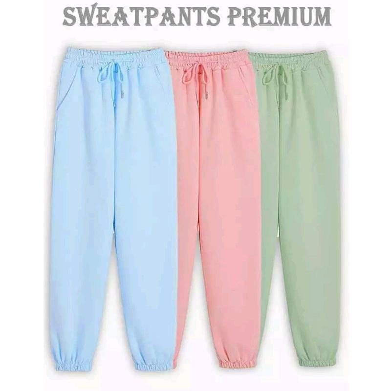 Celana Jogger Unisex - Bahan Berkualitas - Nyaman Dipakai - Ukuran M, L, XL, XXL - Tersedia dalam 7 Warna - Sport regular slim-fit 1