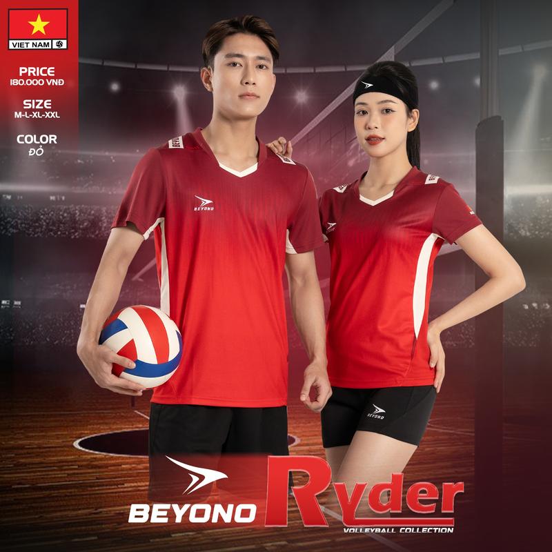 Bộ Quần Áo Bóng Chuyền Nam Nữ Beyono Ryder,Được Làm Từ Chất Liệu Cao Cấp Be-Airy Thoáng Mát,Độ Bền Và Co Giãn Tốt Giúp Người Mặc Luôn Cảm Thấy Dễ Chịu Thoải Mái Suốt Trận Đấu,Thiết Kế Ôm Sát Cơ Thể Hỗ Trợ Tối Đa Sự Di Chuyển Linh Hoạt,Nhận In Từ 1 Bộ 0