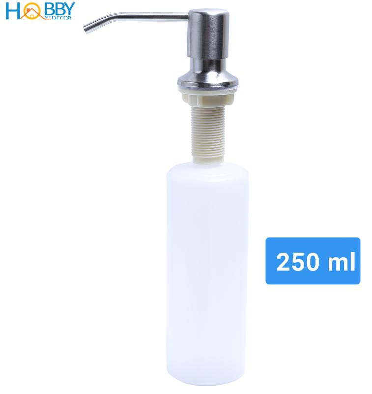 Vòi bơm hút nước rửa chén vòi Inox 304 có bình Hobby home decor NRC1