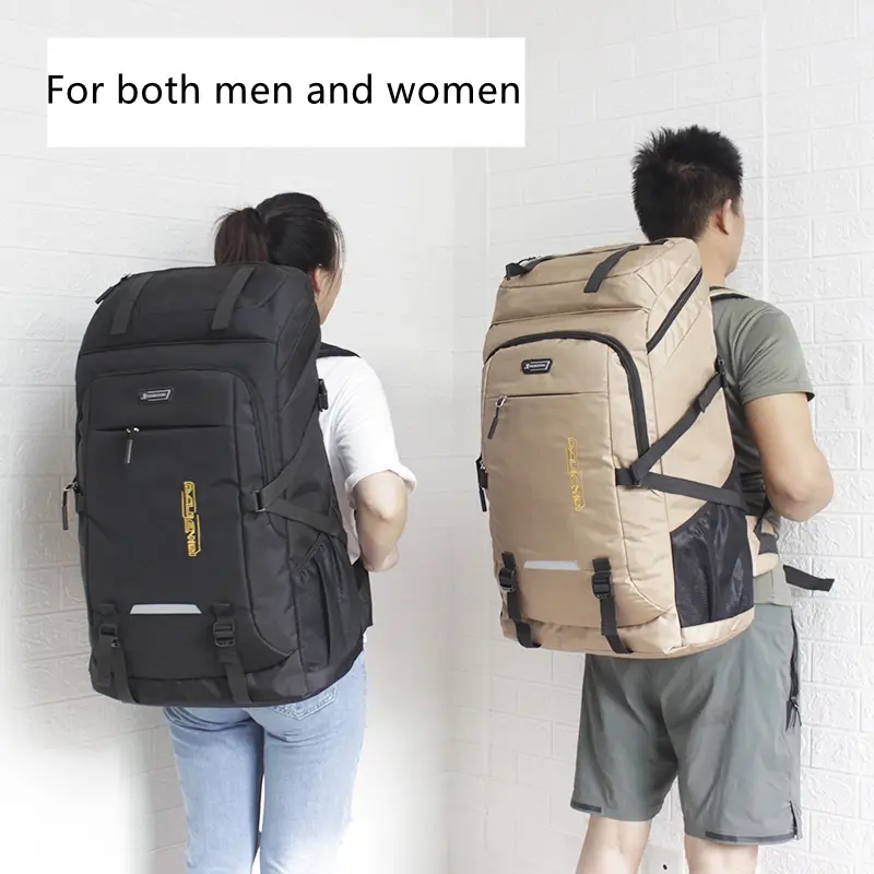 88l camping hiking backpack for men Naturehike Duffel Bag with Wheels - Large Capacity Storage Ventilated Straps and Back 80L Hiking Bag Men's Backpack