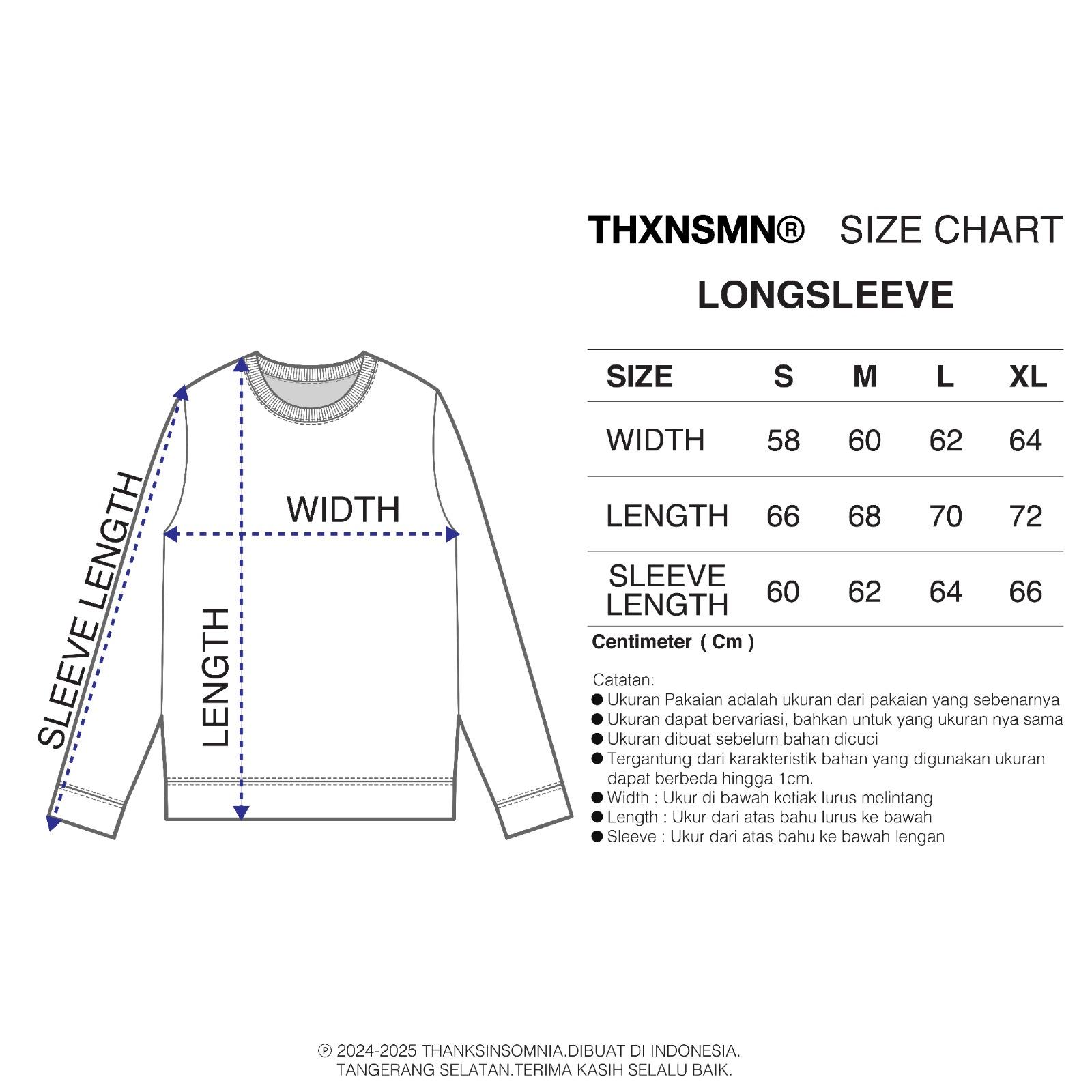 Long Sleeve Kei Black Thanksinsomnia