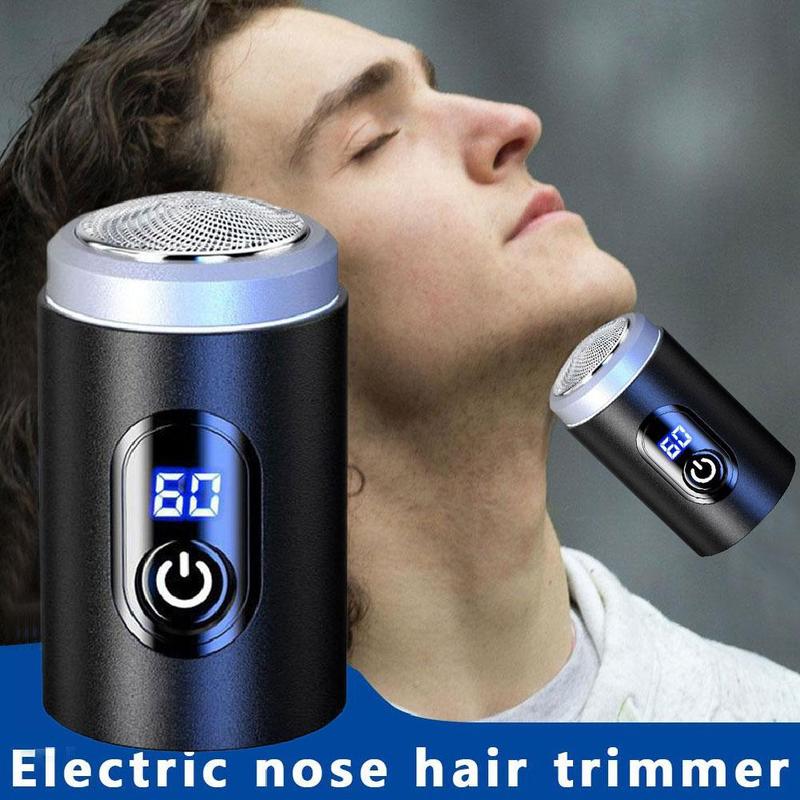 Digital Power Display Mini Razor Car Travel Razor Portable Men's Razor 1
