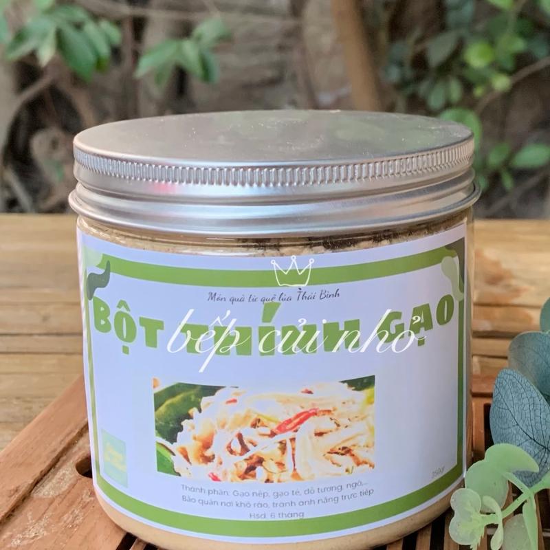 Bột thính nếp gia truyền thơm ngon, thượng hạng 500g, sử dụng trực tiếp, tiện lợi Food 1