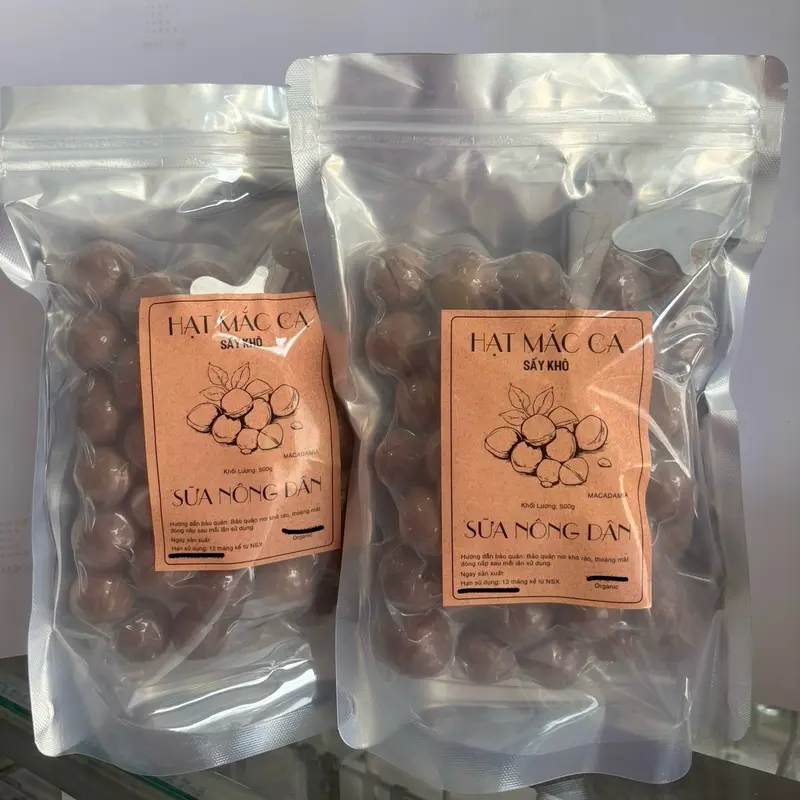 1KG Mắc Ca Organic Sz TRUNG( 2,5-2,8cm) 1