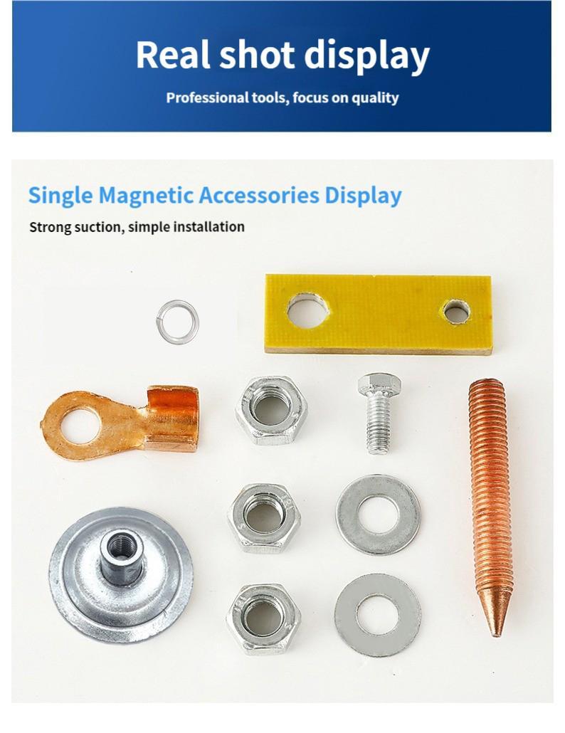 Product Introduction of Welding magnet grounding Welding clamp magnetic head Single magnetic base Double magnetic base 34