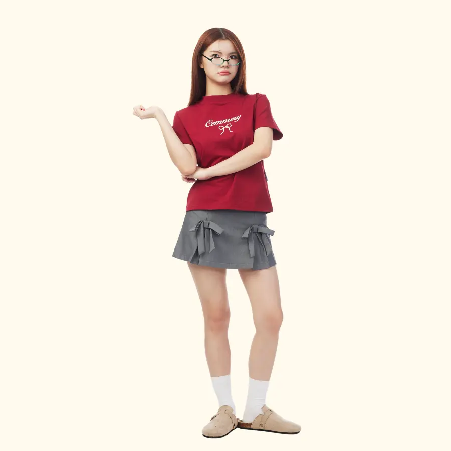 Áo Baby Tee CEMMERY Local Brand Chính Hãng Ribbon Baby Tee 2 Màu Cổ Cao Nữ Women Top Cổ Tròn | BigBuy360 - bigbuy360.vn Áo Baby Tee CEMMERY Local Brand Chính Hãng Ribbon Baby Tee 2 Màu Cổ Cao Nữ Women Top Cổ Tròn | BigBuy360 - bigbuy360.vn