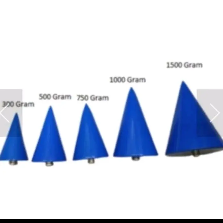 LOT TIMBANGAN KERUCUT TUKANG / BANDUL PEMBERAT 300 gram