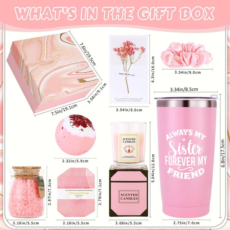 Women Gift Basket, 1 Set Pink Stuff for Best Mom Ever, Mother in Law, Women Her Wife Mama Mommy Stepmom Maternity from Daughter Son Child on Birthday 1