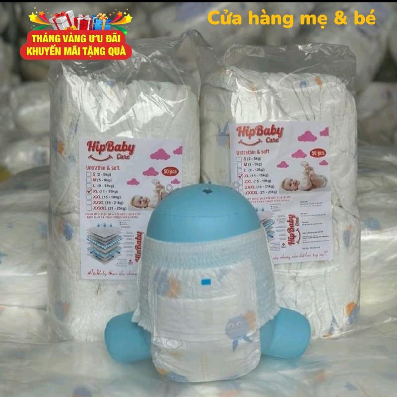 Tã Lót HIP XUÔNG 100m tã quần cho Em bé Trẻ mới tập đi Trẻ sơ sinh Cho Bé. tã dán và tã quần đủ size
