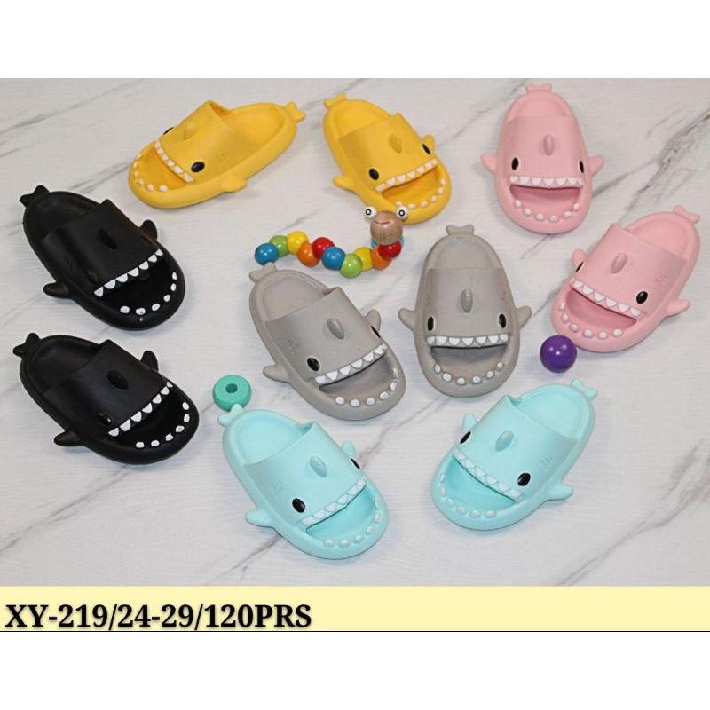 Nexas Sandal Baby Shark HIU  Cartoon Sandal Anak-Anak Black Blue 0