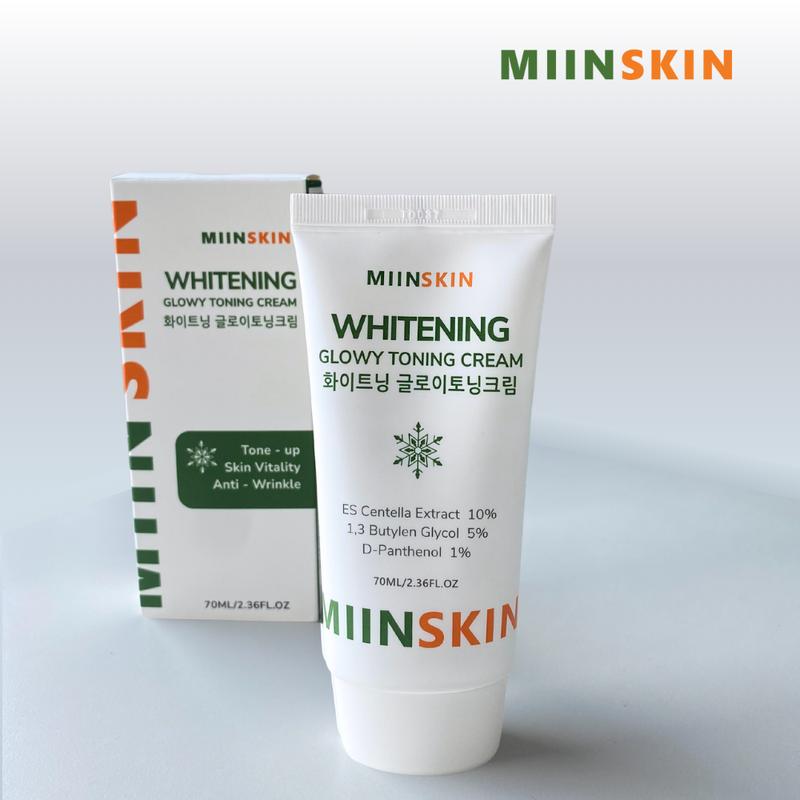 Product Introduction of Kem dưỡng hỗ trợ nâng tone da MIINSKIN Whitening Glowy Toning Cream 70ml 8