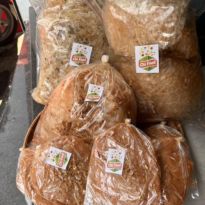 CHAY 500G Bánh Tráng Trộn Ăn Liền Tỏi Hành xike phô mai Ăn Vặt Cay Chifood92