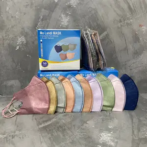MASKER DUCKBILL FACEMASK MIX WARNA WARNI ISI 50 PCS