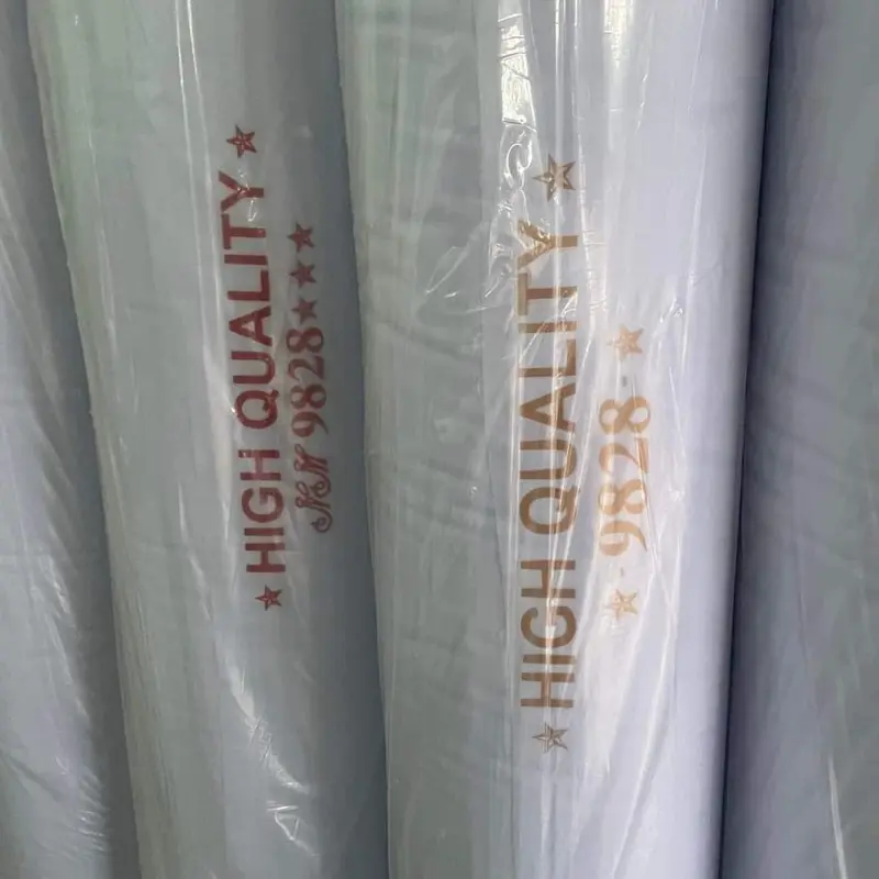 Vải kate silk trắng học sinh, sơ mi nam nữ công sở 6