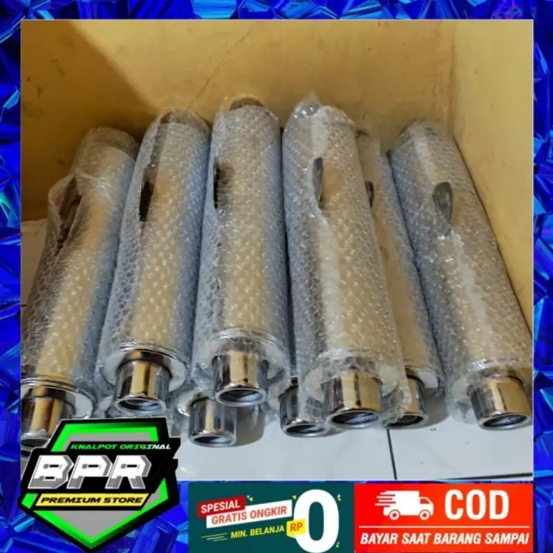 Knalpot Standar Satria Fu CKD silincer tabung dan adaptor Satria fu PNP untuk vixion New Vixion old CB150R New LED CB150 6