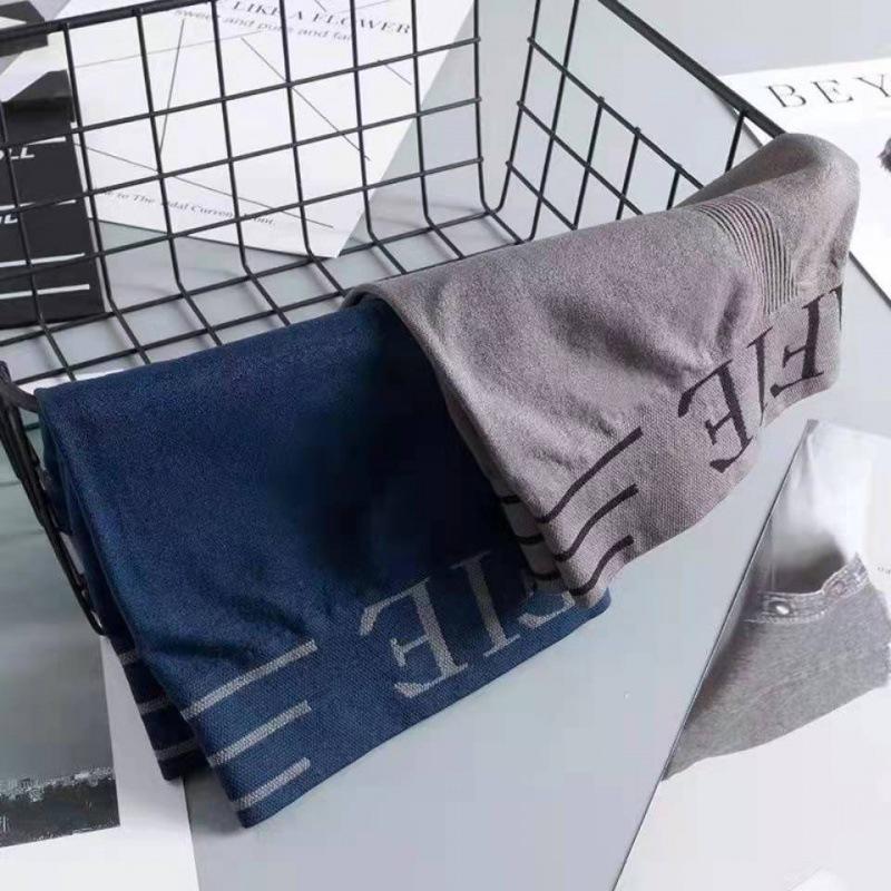 Quần Boxer Liền Mạch, Dành Cho Nam Giới, Phổ Biến, Ngoại Cỡ, Thoáng Khí, Siêu Co Giãn, Đồ Lót Thể Thao, Với Thiết Kế Chữ Cái 2