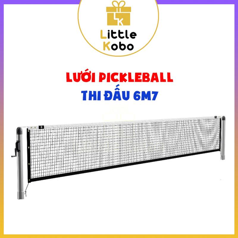   Tuyết Nga  Lưới Pickleball Có Cáp Tiêu Chuẩn Thi Đấu 6m7 Chất Lượng Cao Phụ Kiện Thể Thao 
