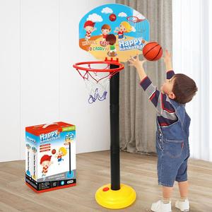調節可能な高さのバスケットボールのフープのおもちゃ、1つのセットミニバスケットボールリング、子供のための屋内屋外スポーツのおもちゃ