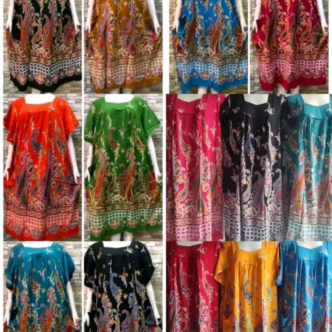 Paket hemat 3 PCS  Daster hengky ld 120 cm