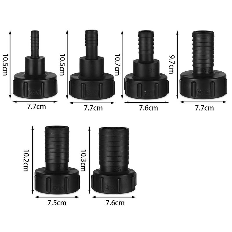 Product Introduction of Compression Resistance Fitting Tool For Home Garden Water Connectors Water Tank Adaptor Outlet Connection IBC Tank Adapter Hose Fittings 17
