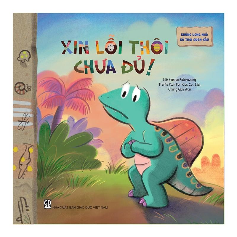 Sách - Khủng long nhỏ bỏ thói quen xấu - Sách thiếu nhi kĩ năng sống 4