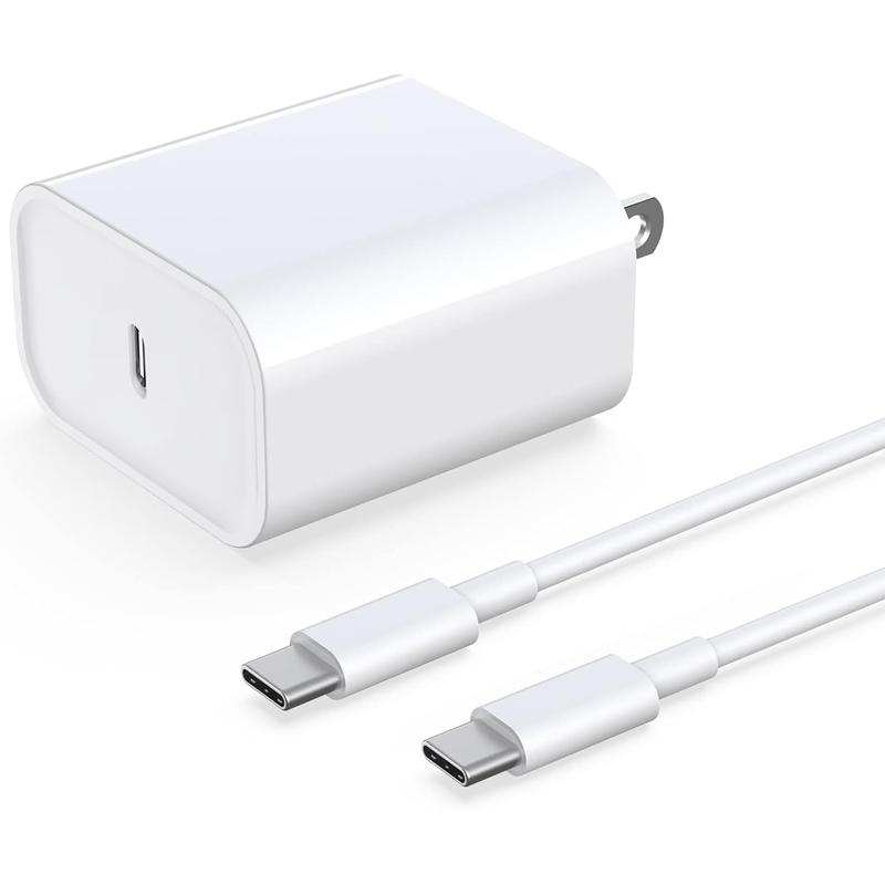 iPad Fast Charger,iPad Pro Charger,iPad Charger Fast Charging USB C Wall Chargers Block Plug Type C 6FT USB C to C Charging Cable Cord for iPad Pro 13/12.9/11 inch,iPad Air 5/4,iPad Mini 6/7th,iPad 10 7
