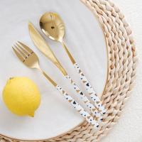Gambar Festive White and Brass Table Spoon / Sendok Makan dari Brewsuniq Store Kota Medan 5 Tokopedia