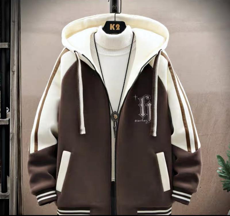 Product Introduction of Áo Hoodie Nam Nữ Hoạ Thêu Hoạ Tiết Chạy Viền Tay Phối Màu Tinh Tế Đẹp Chất Menswear Dài Tay Đen 16