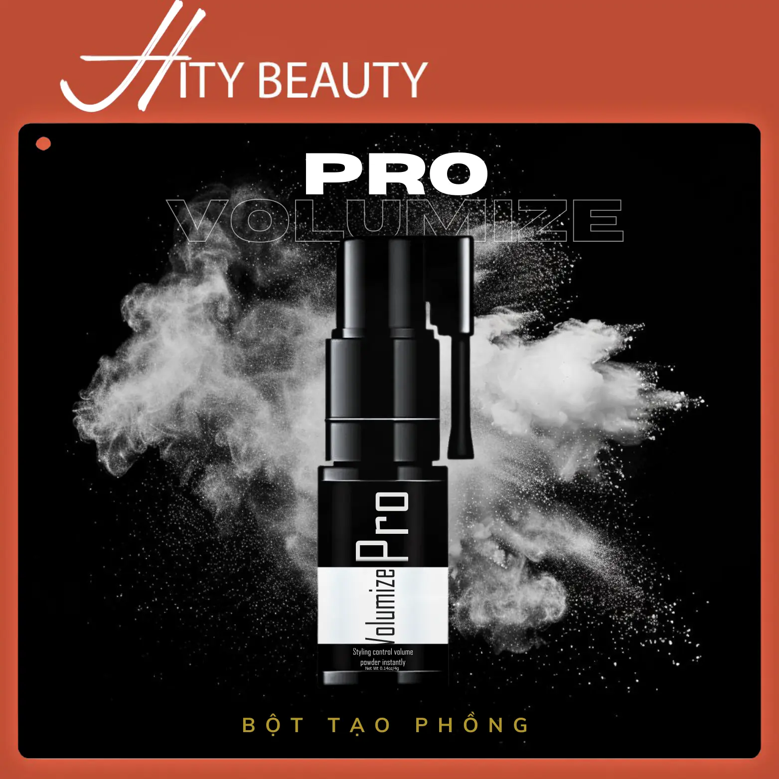 Bột tạo phồng tóc Volumize Pro by KEN Academy phồng nhanh, tạo kiểu dể dàng dành cho làm tóc chuyên nghệp - Hity Baeuty