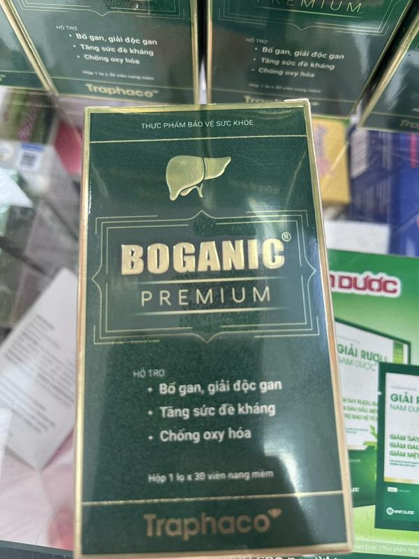 BOGANIC PREMIUM TRAPHACO - Mua 10 tặng 1 - Bổ Gan, Giải Độc Gan, Tăng Sức Đề Kháng, Chống Oxy Hóa - Lọ 30 viên