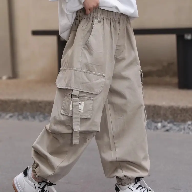 Quần kaki túi hộp style Hàn