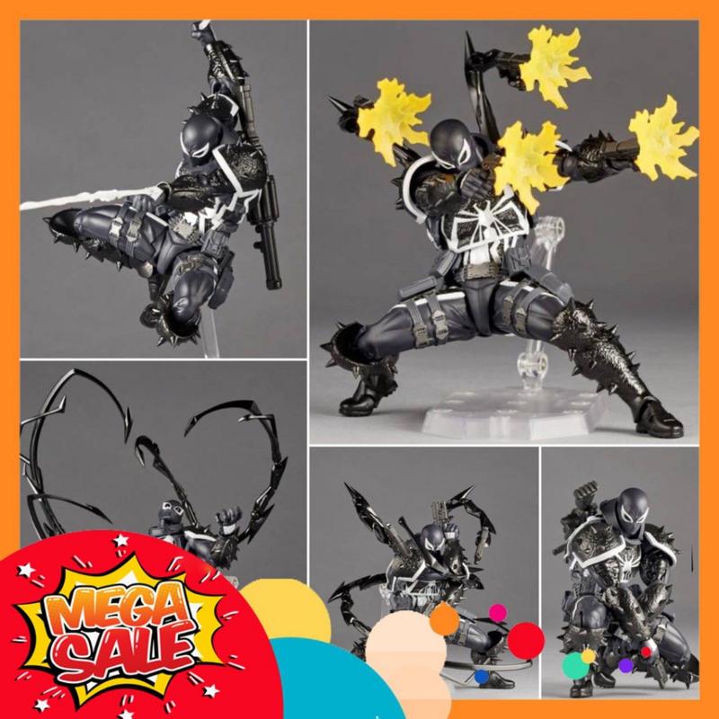 Mô Hình Agent Venom Revoltech Full Box Amazing Yamaguchi - Đồ Chơi - Đồ Chơi, Toy
