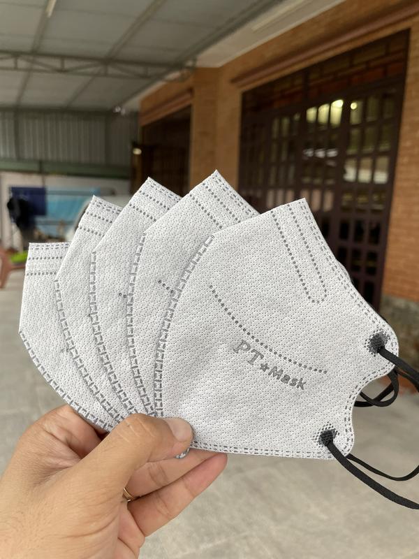  Combo 100c Khẩu trang 6D PT mask 4 lớp siêu mịn dày dặn kháng khuẩn màu sắc thời trang Nam Phụ Kiện 