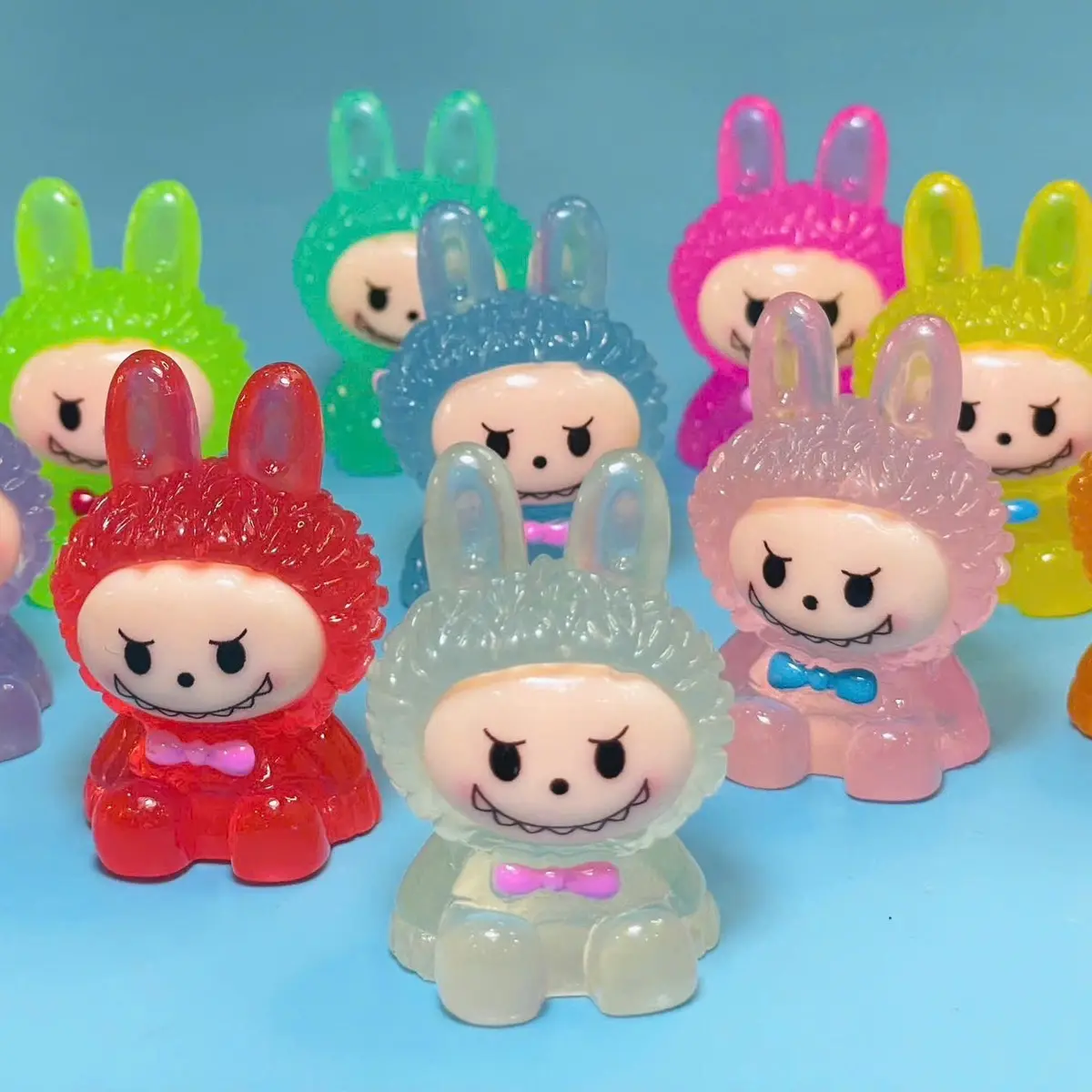10 con Labubu 5cm 99k phát sáng tặng 5 túi mù mini