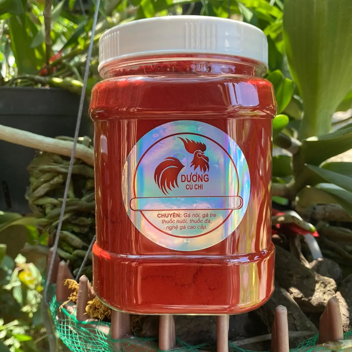 Nghệ bột xí muội đỏ nguyên chất 0.5kg cho gà