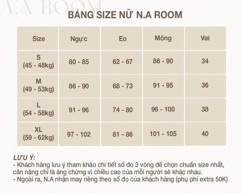 Product Introduction of Áo cộc tay lưới xốp co giãn Lia Top - N.A Room, trước ngực hai lớp, kèm charm cài - Nữ, Women 14