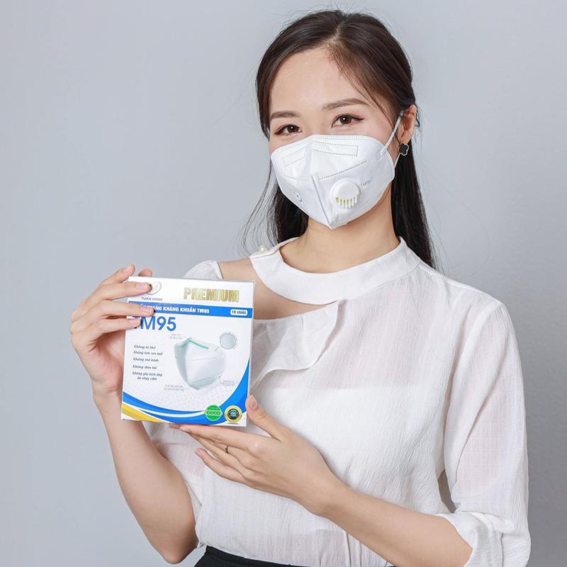10 hộp 100c Khẩu trang N95 CÓ VAN Tuấn Minh